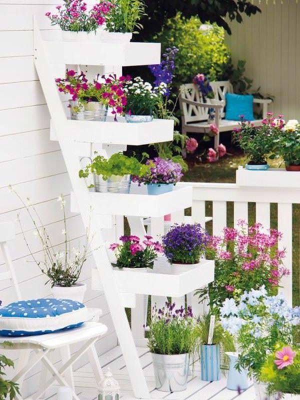 A Balcony Flower Garden