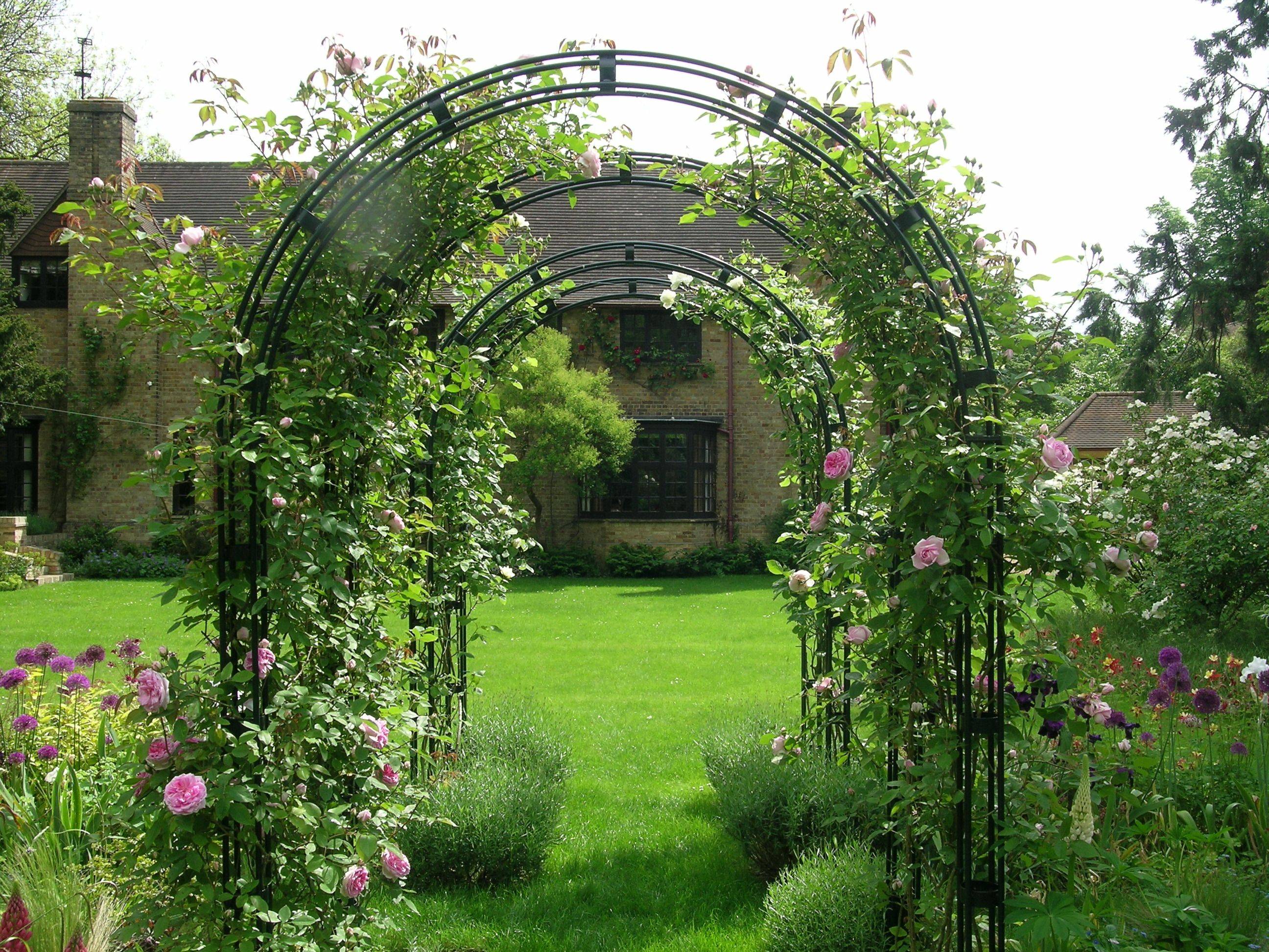 Decorative Metal Garden Trellis