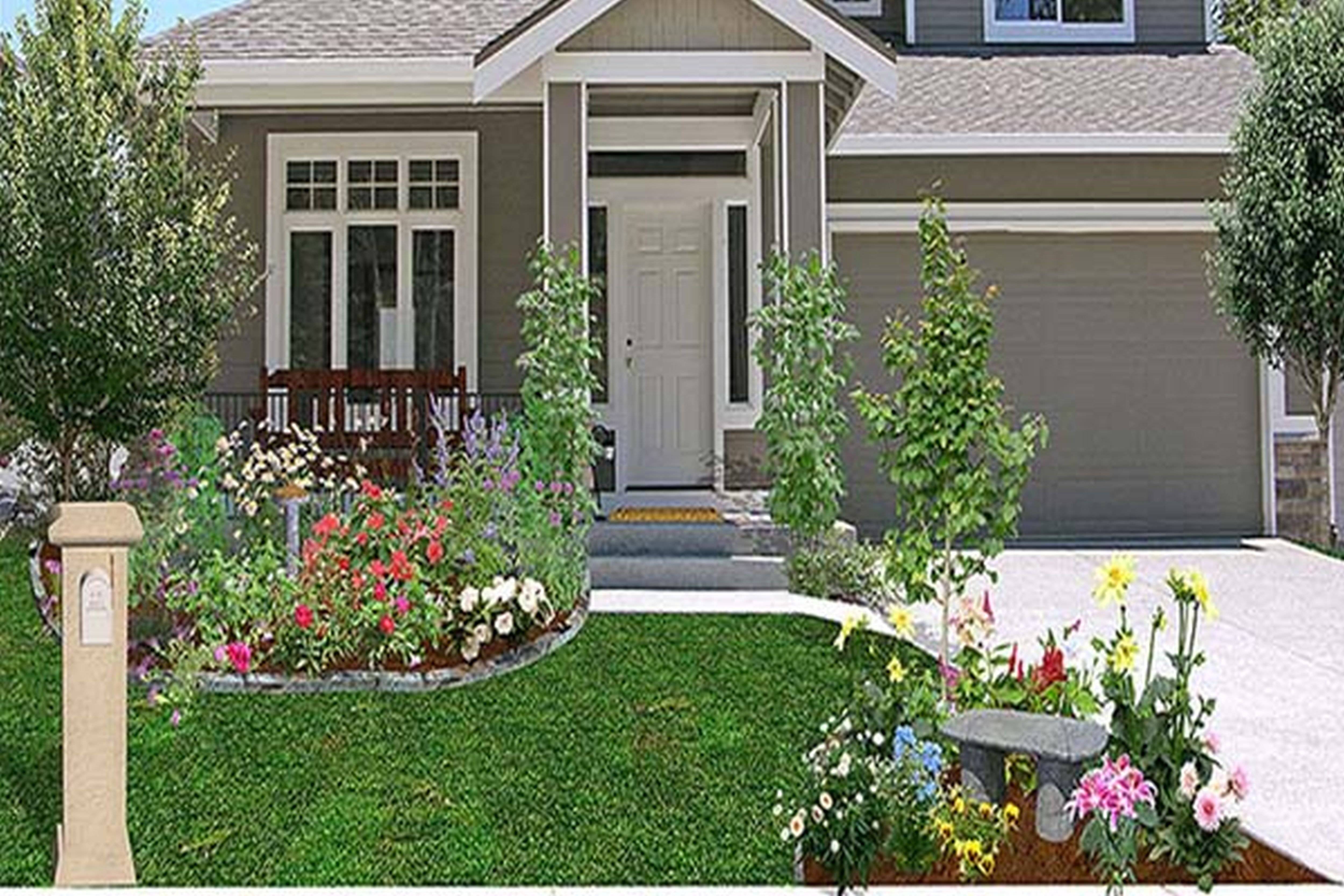 Inspiring Beautiful Front Yard Landscaping Ideas Pimphomee