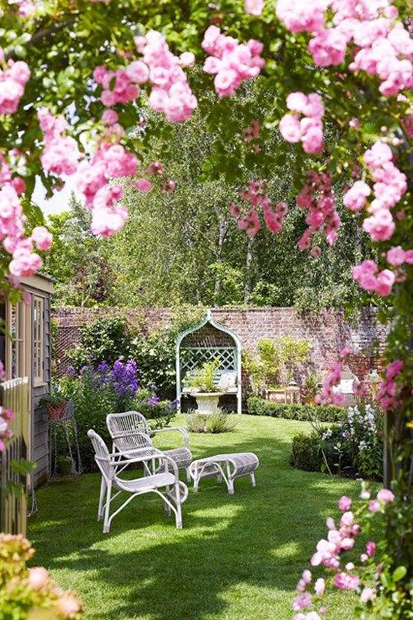 Diy Romantic Backyard Garden Ideas