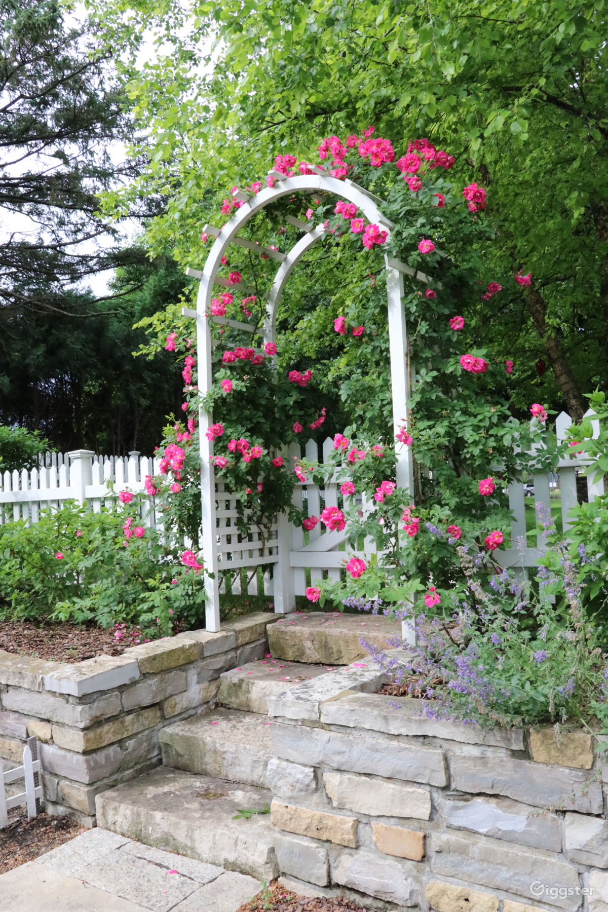 French Formal Rose Garden Rotary Botanical Gardens