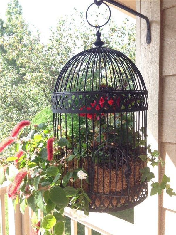Birdcage Planter Hanging Planters