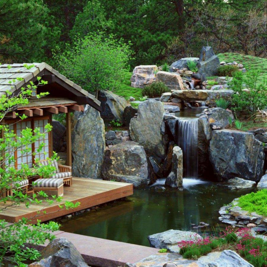 Fantastic Garden Waterfall