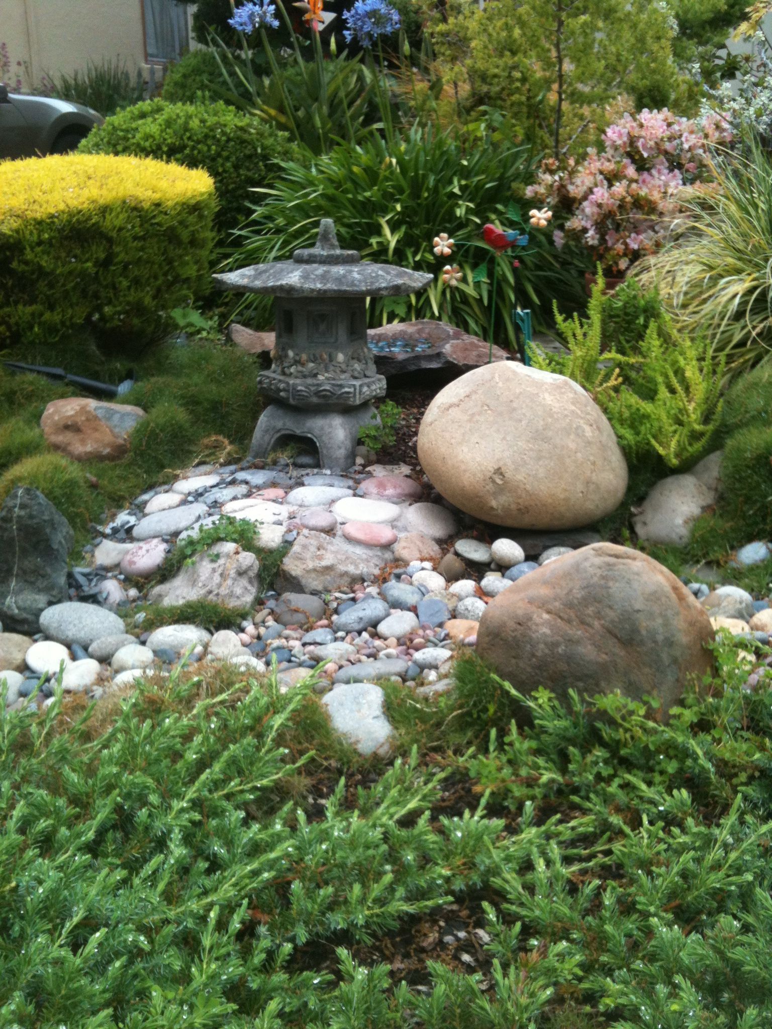 Front Yard Rock Garden Landscaping Ideas Structhomecom