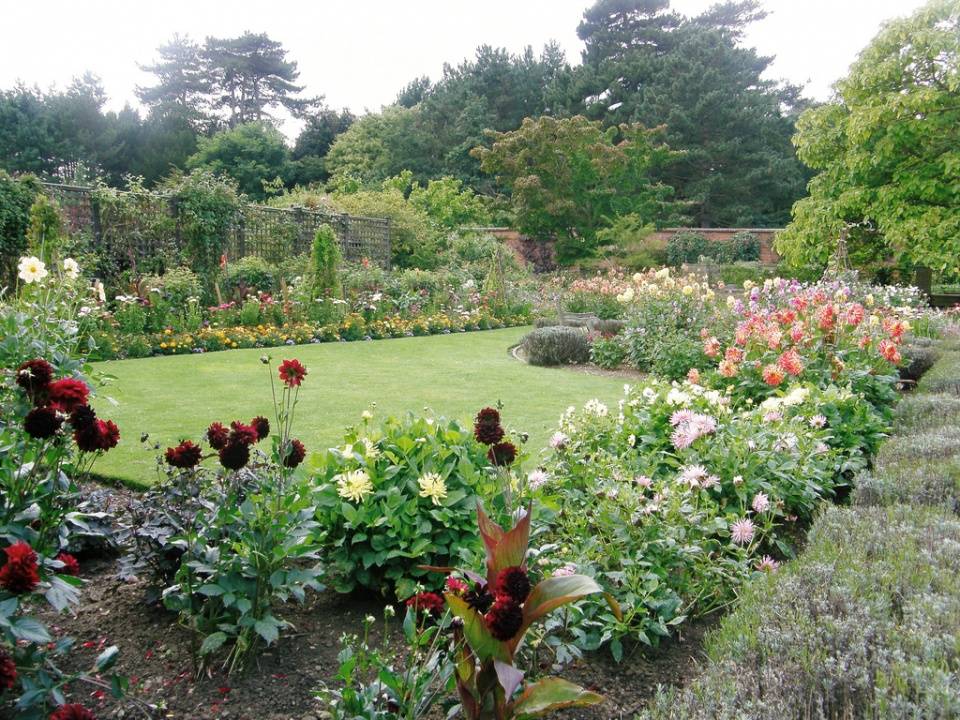 Britishinspired Courtyard Courtyard Gardens Design