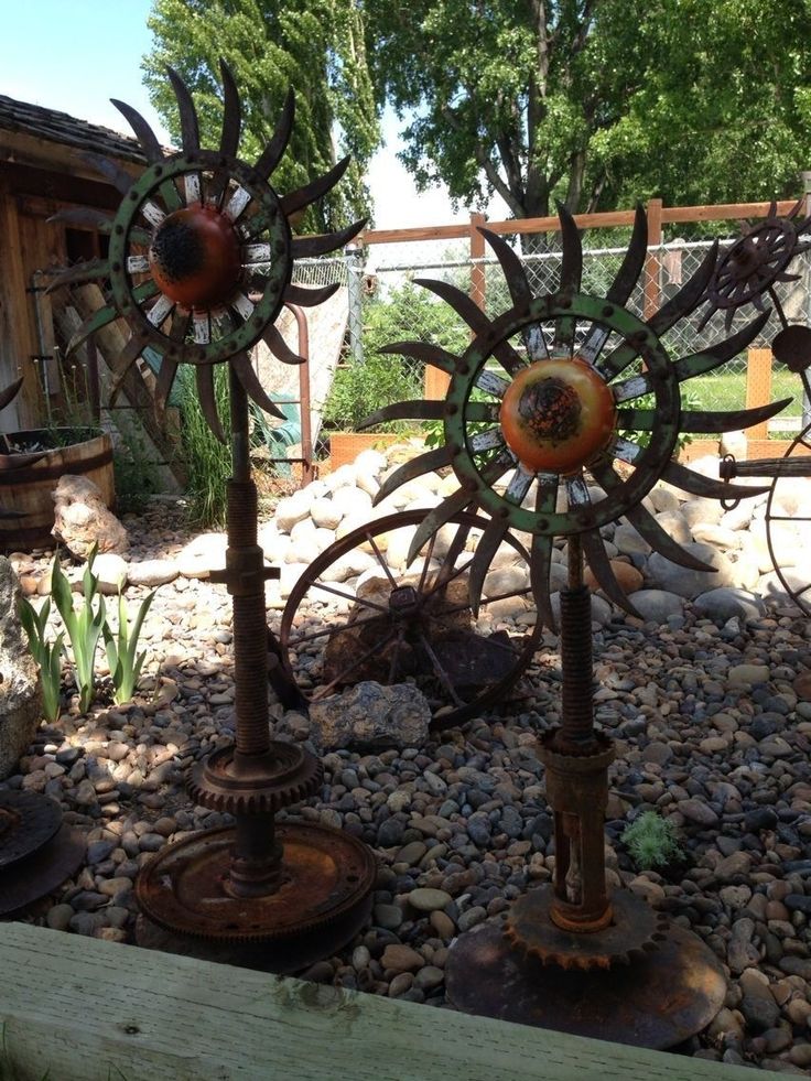 Fantastic Metal Garden Art Design Ideas