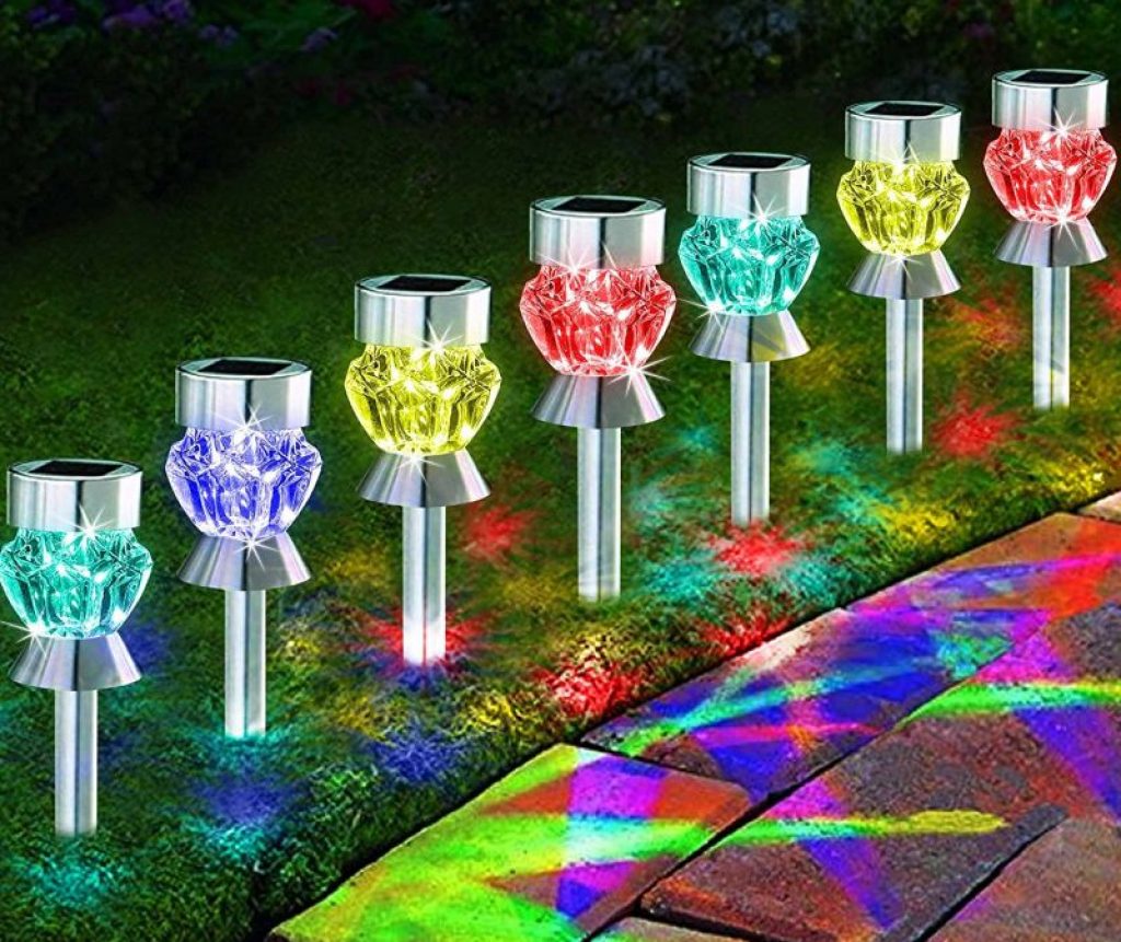 Solar Lights Outdoor New Upgraded Garden Decor Lights