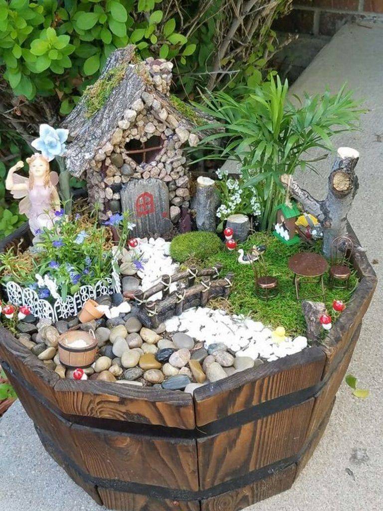 Lovely Beautiful Fairy Garden Design Ideas Hmdcrtn Indoor Fairy