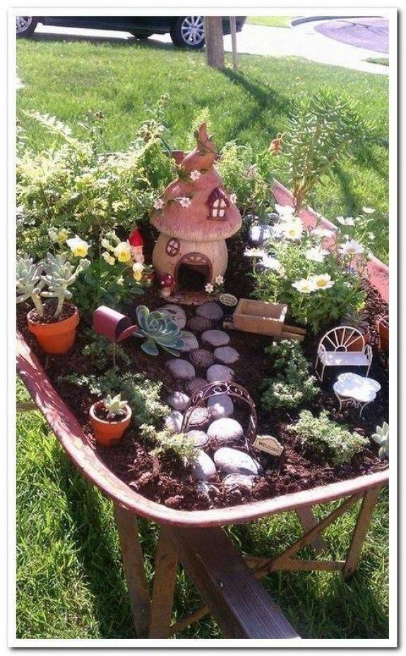 Stunning Fairy Garden Decor Ideas