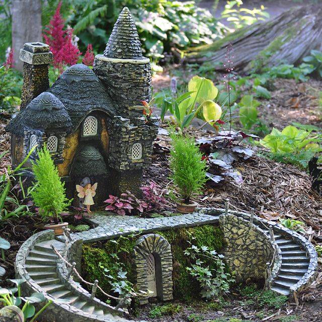 Fairy Garden Ideas Castle Random