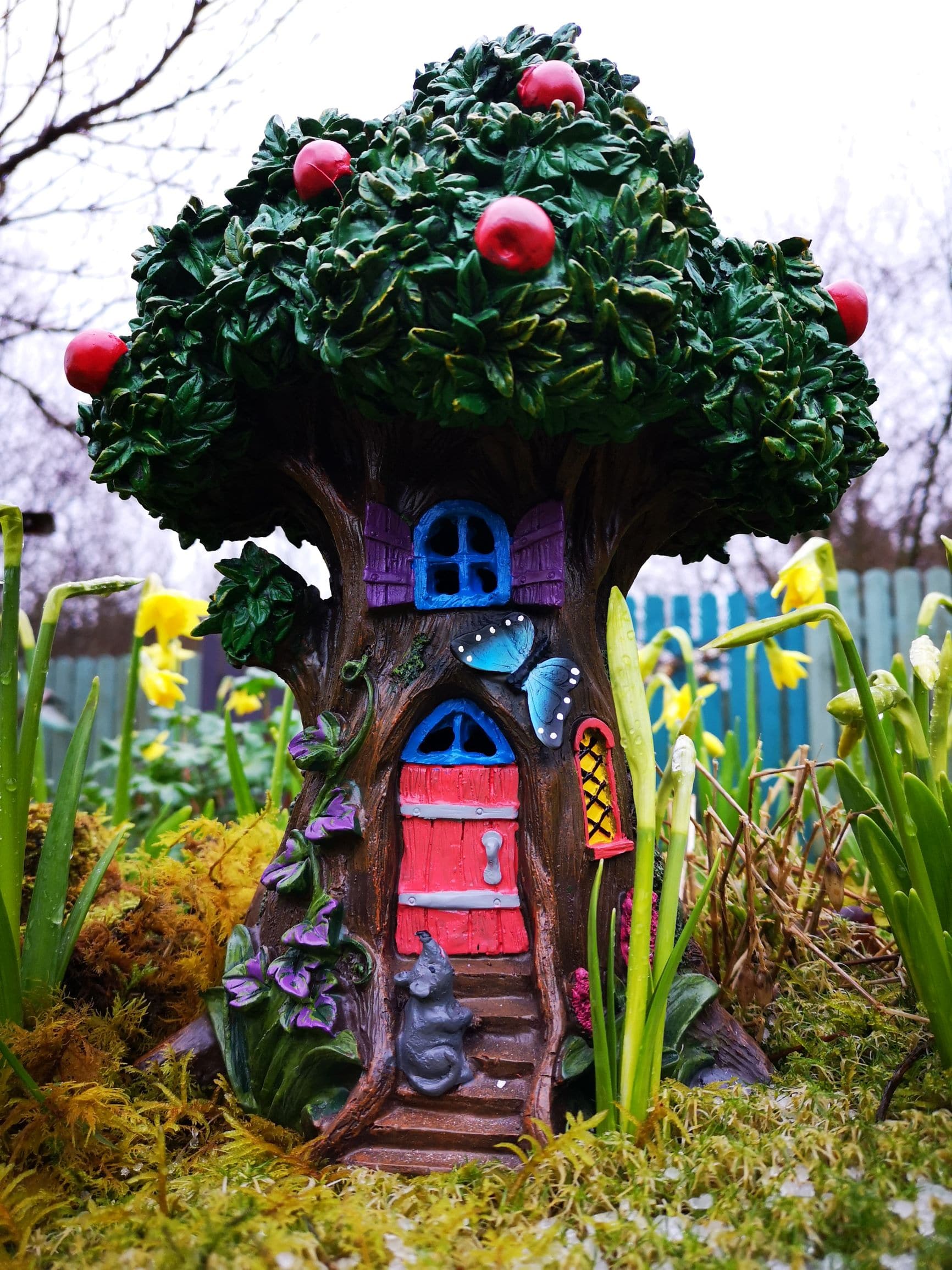 Solar Enchanted Fairy House Fairy Garden Ideas