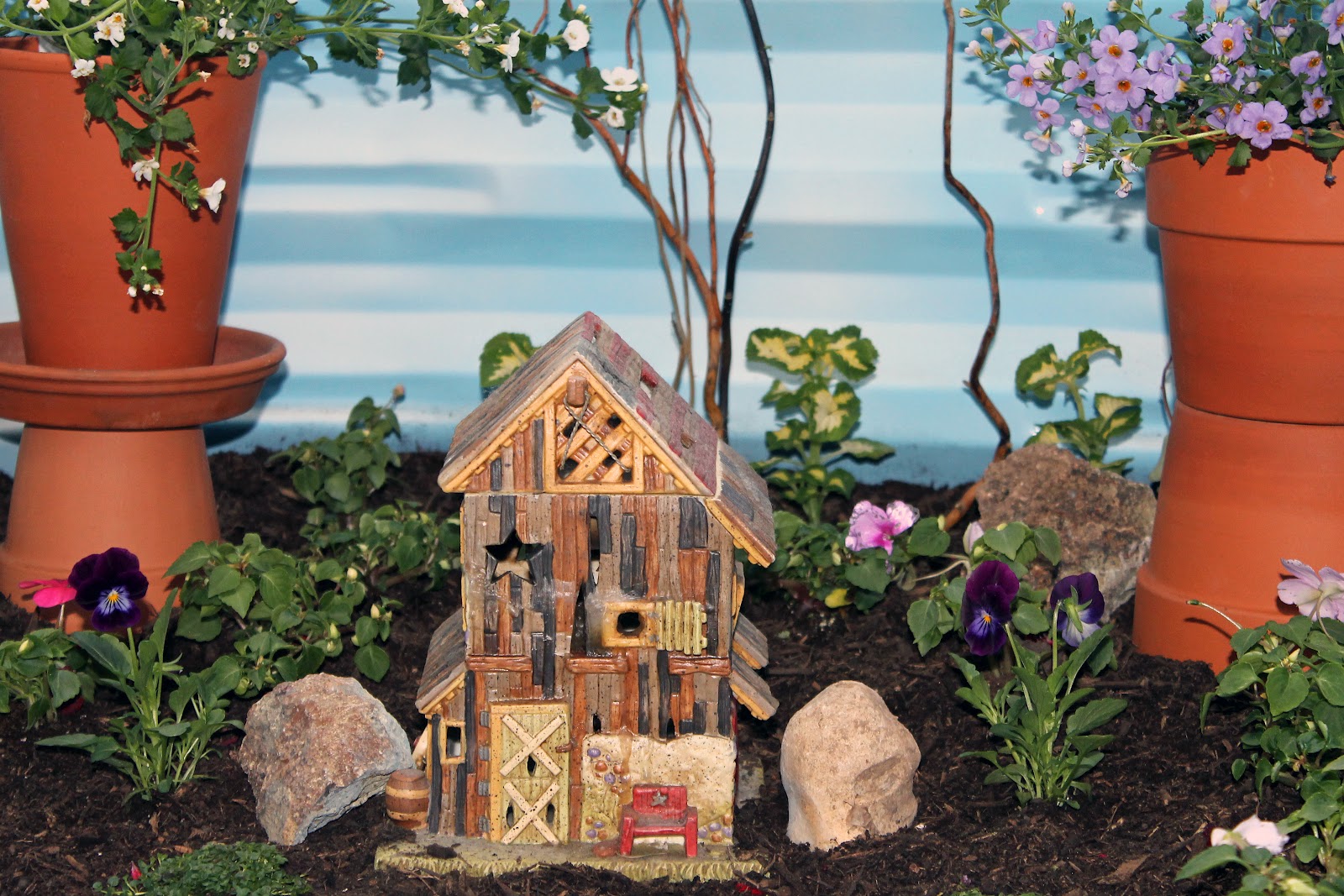 Fairy Garden Window Flowers