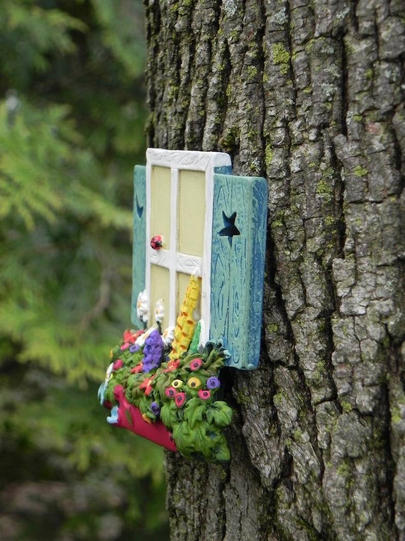 Basement Windowwell Fairy Garden