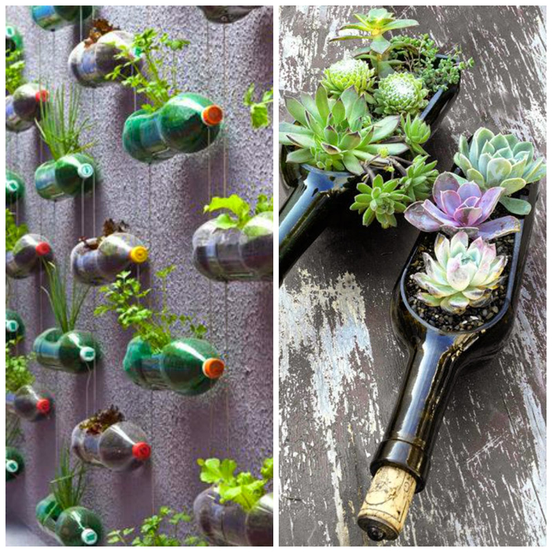 Recycled Materials Garden Ideas