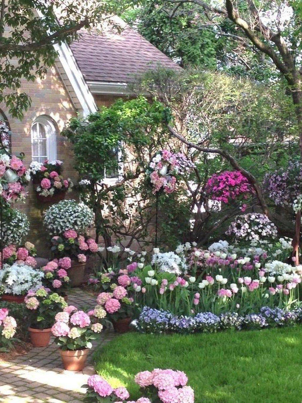 Beautiful Front Yard Cottage Garden Inspiration Ideas Structhome