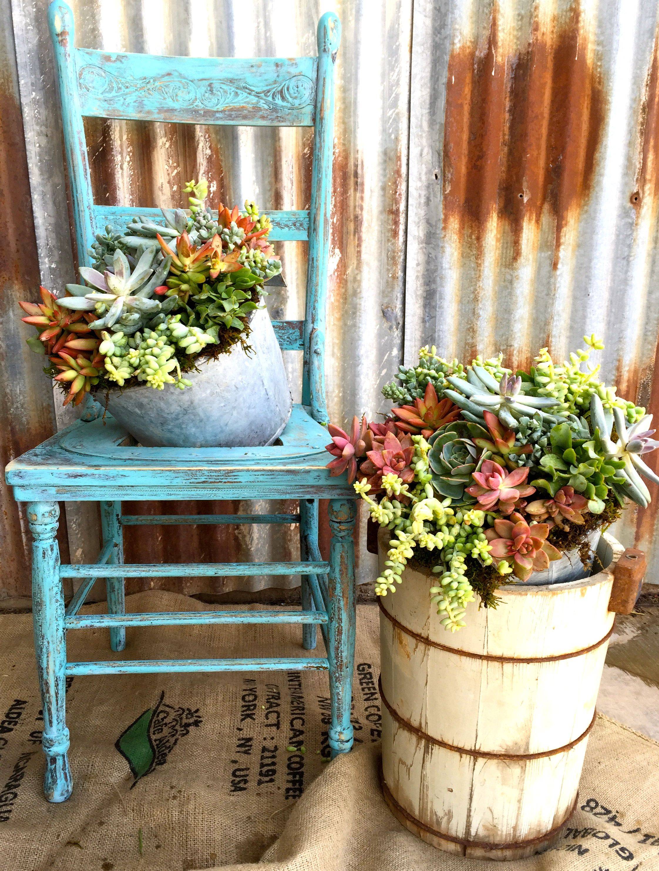 Creative Upcycled Diy Chair Planter Ideas