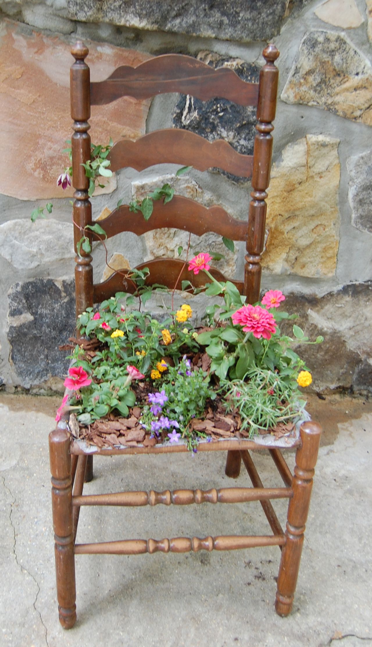 Recycled Old Chairs