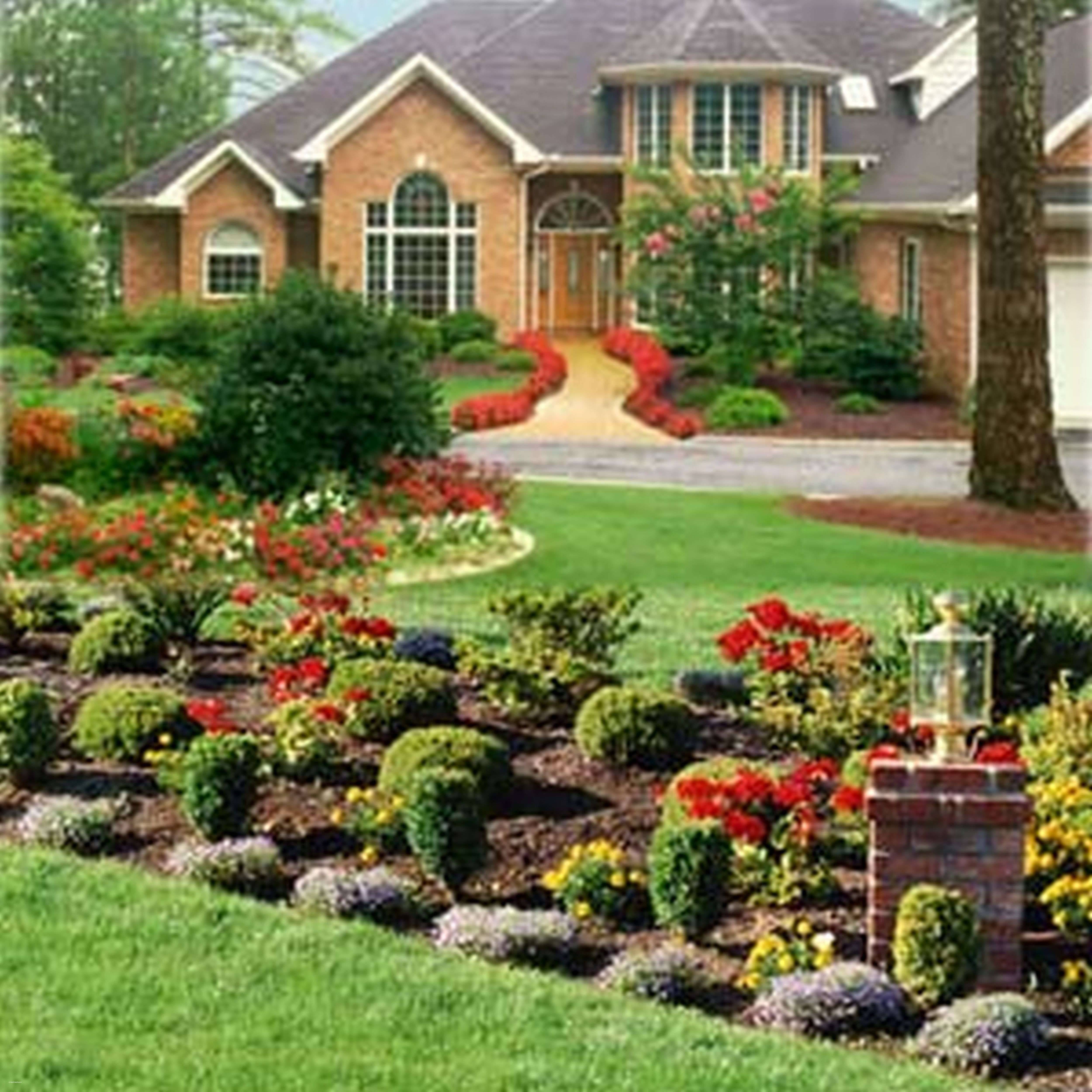 Beautiful Front Yards And Backyard Evergreen Garden Design Ideas