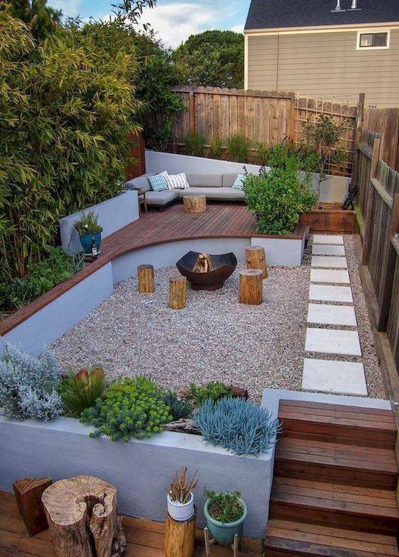 Backyard Landscaping Layout Design Ideas