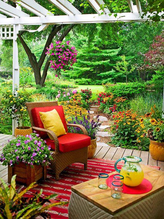 Bright Rain Garden Design Ideas Norcros News Beautiful Gardens