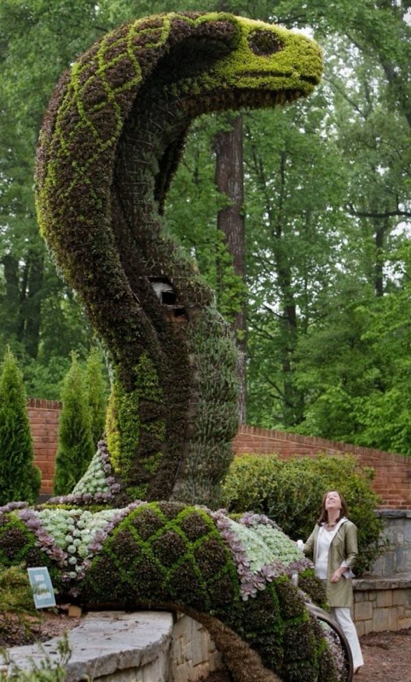 Vegetacion Hecha Arte Atlanta Botanical Garden Topiary Botanical