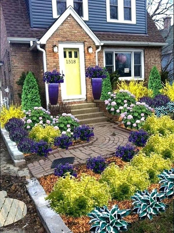 Inspiring Beautiful Front Yard Landscaping Ideas Pimphomee