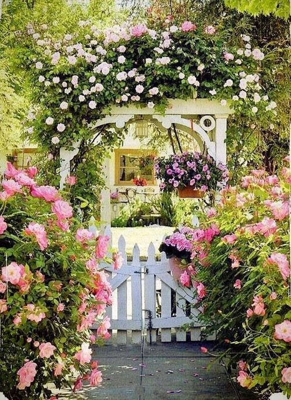 Romantic Flower Garden Small Flower Gardens