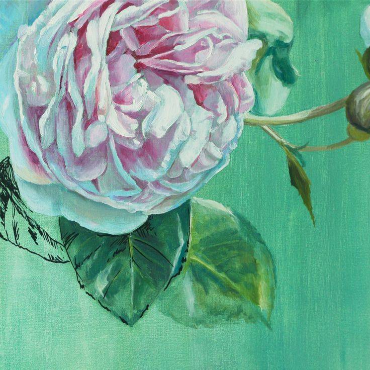 Summer Flowers Original Oil Painting