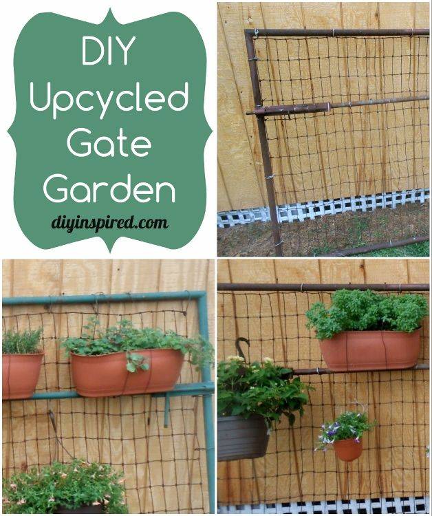 Diy Pallet Garden Gate