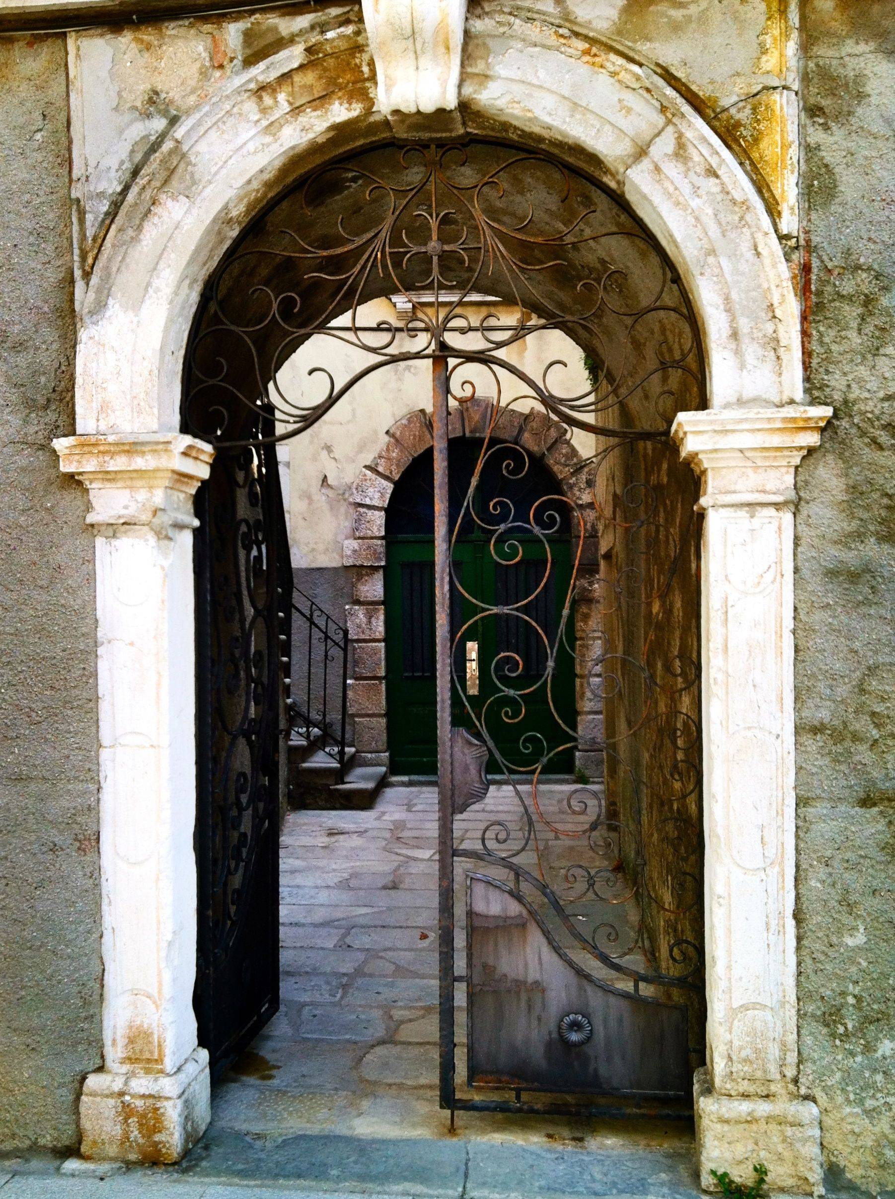 Growing With Plants Decorated Garden Gate