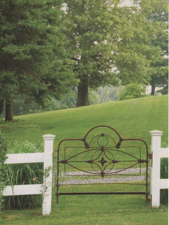 Diyideasoldheadboards Garden Gates