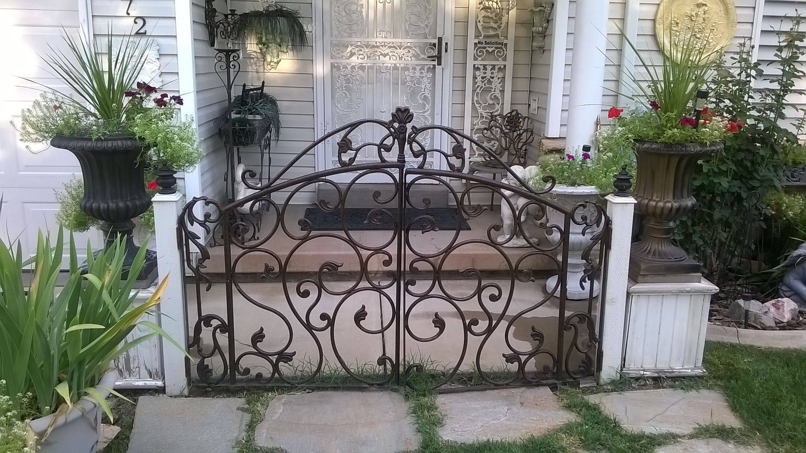 Old Iron Headboard