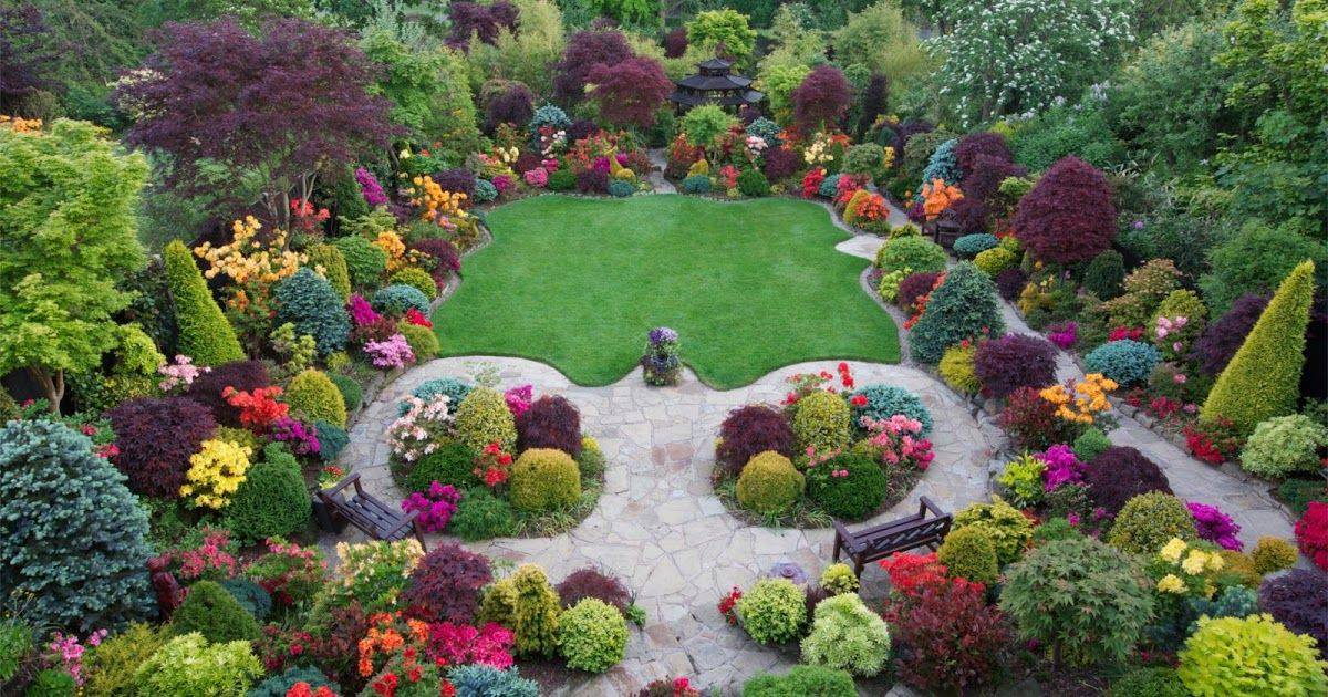 The Most Beautiful Flower Garden