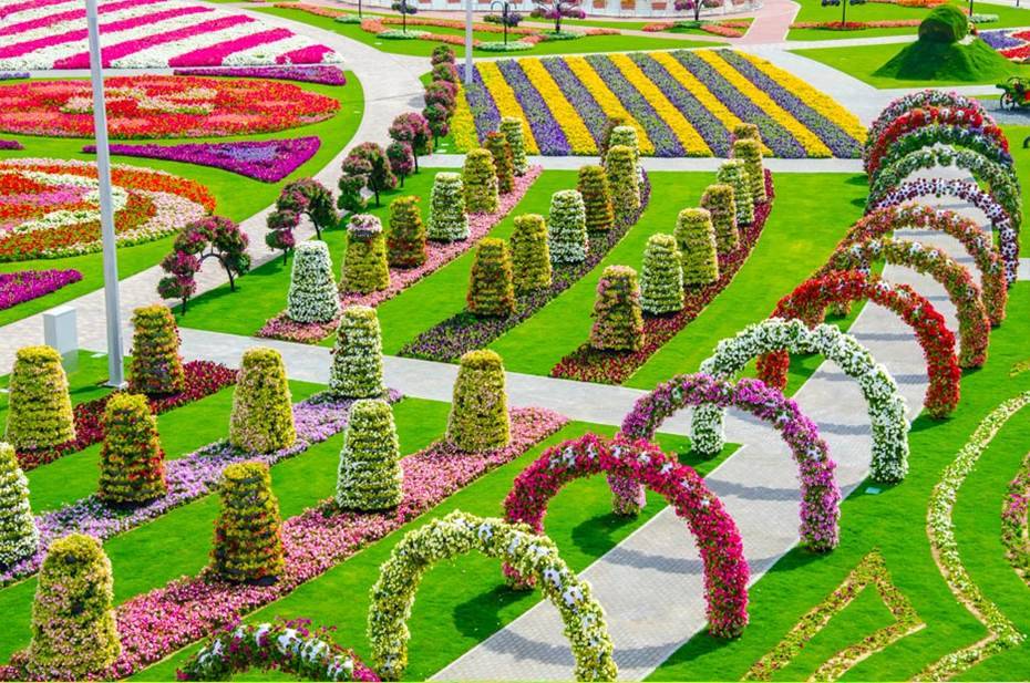 The Most Beautifully Designed Flower Gardens