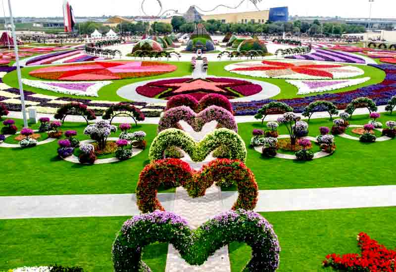 Worlds Most Beautiful Dubai Miracle Garden