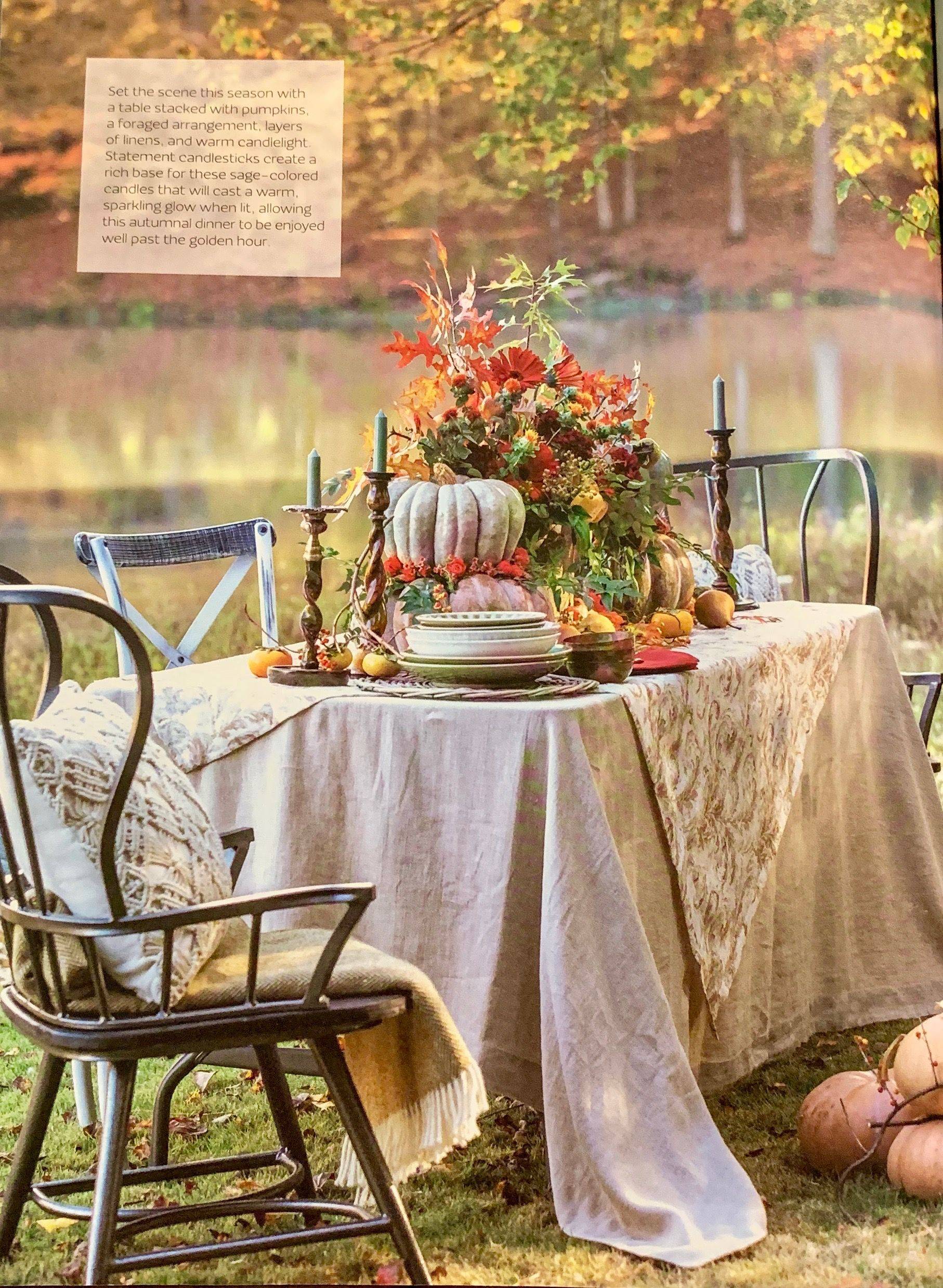 Terrific Patio Table Decor Ideas