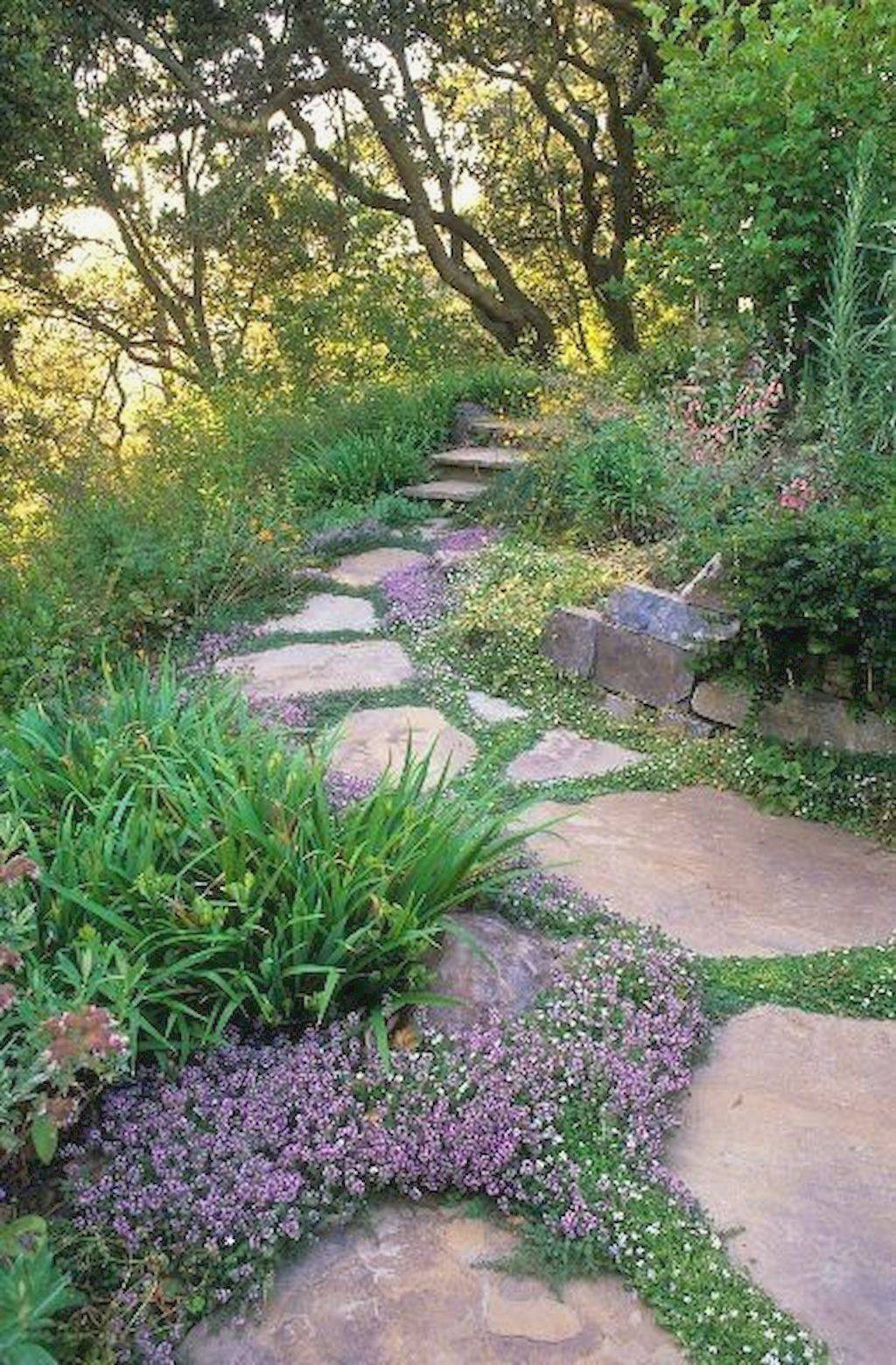 Beautiful Backyard Garden Path