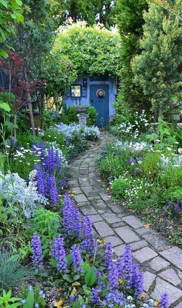 Beautiful Side Yard Garden Path Design Ideas