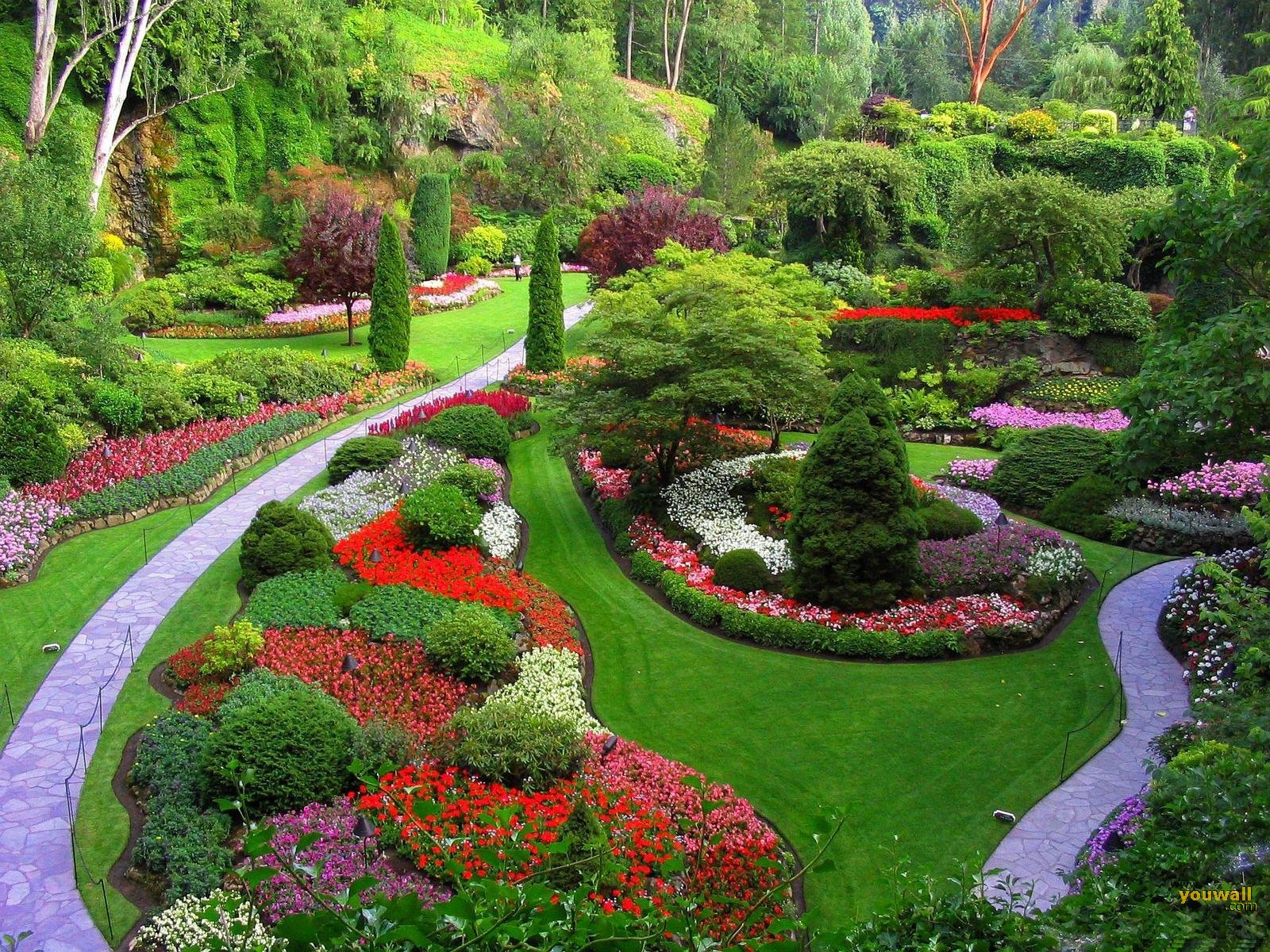 Beautiful Garden Stairs Ideas