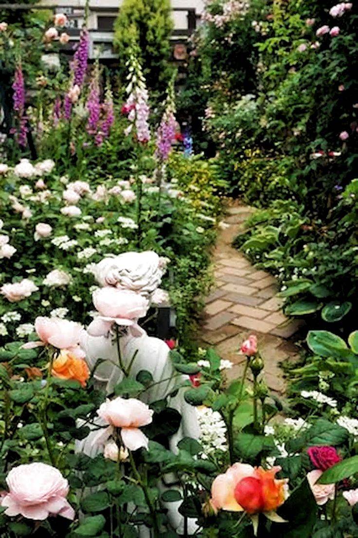 Vintage Annual Flower Formal Garden Plan