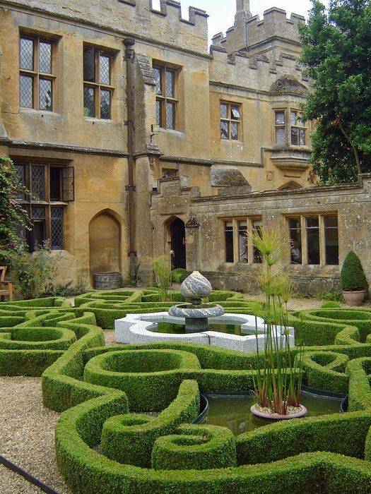 Victorian Garden Stock Image