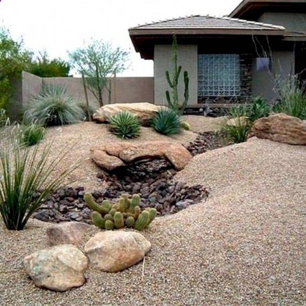 Home Decor Desert Landscaping Ideas Front