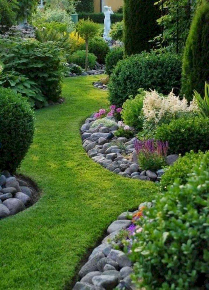 Beautiful Side Yard Garden Path Design Ideas