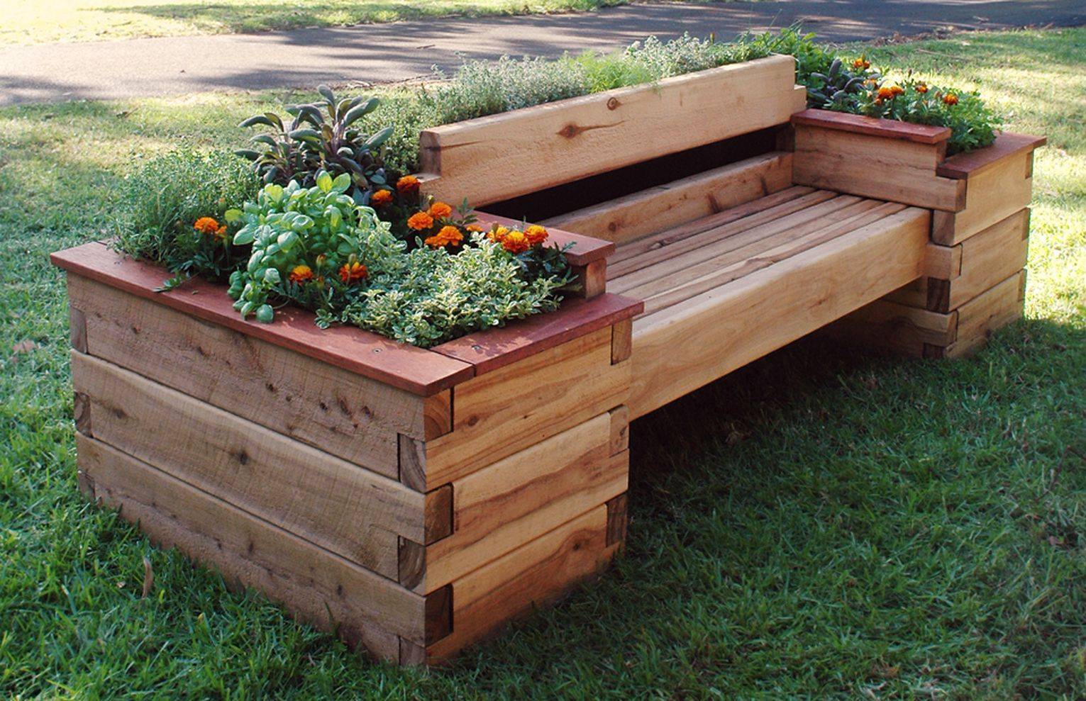 Deep Root Cedar Raised Garden Bed X X H