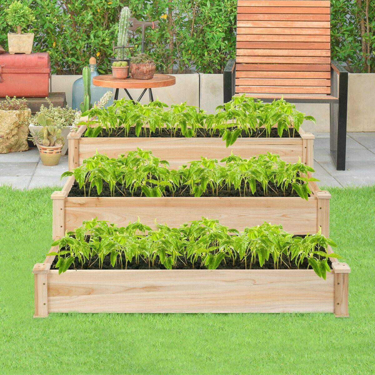 Creative And Inspiring Raised Bed Vegetable Garden Ideas