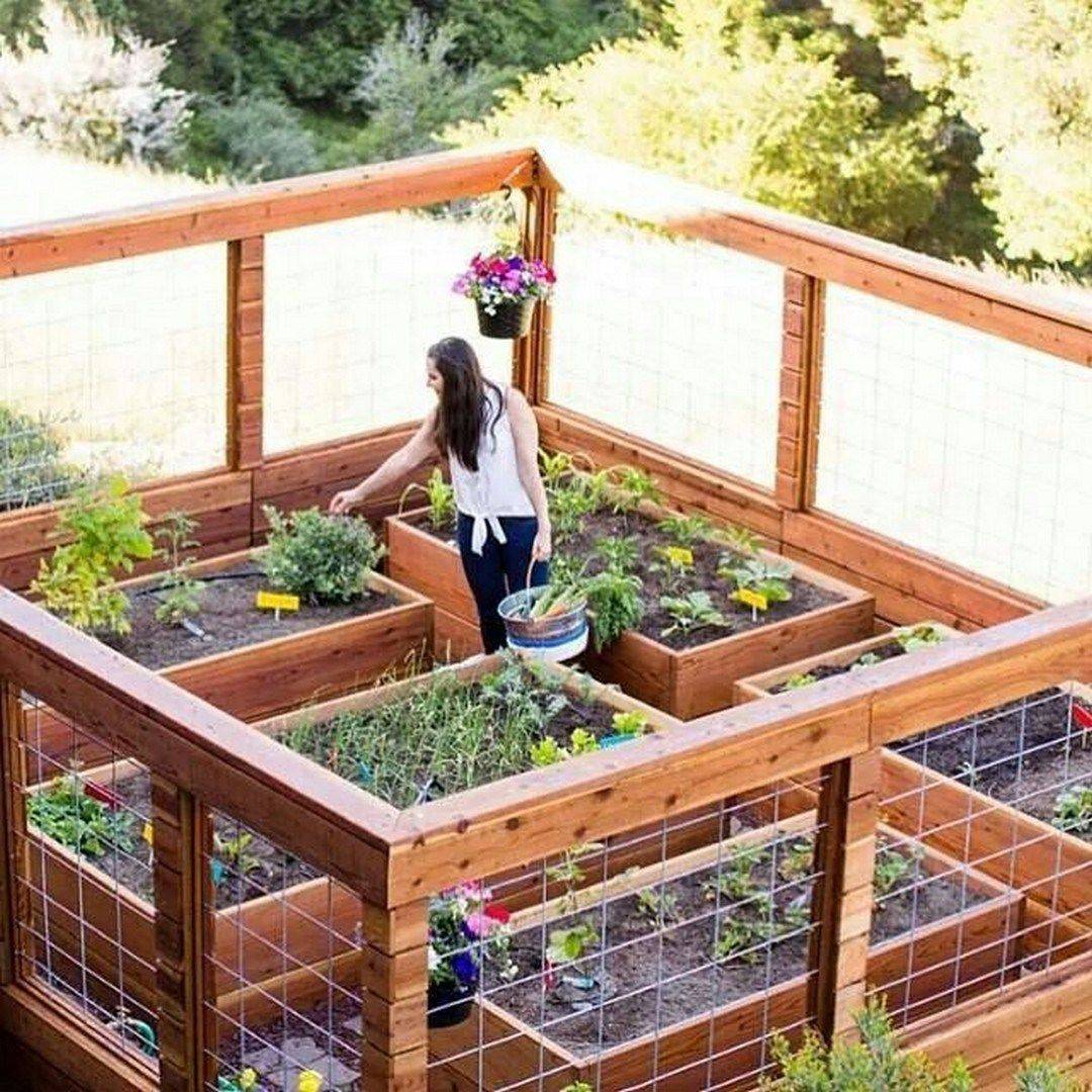 Creative And Inspiring Raised Bed Vegetable Garden Ideas