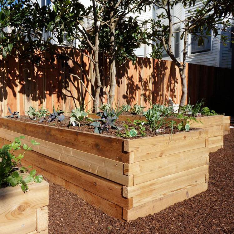 Cedar Complete Raised Garden Bed Kit X X Eartheasycom