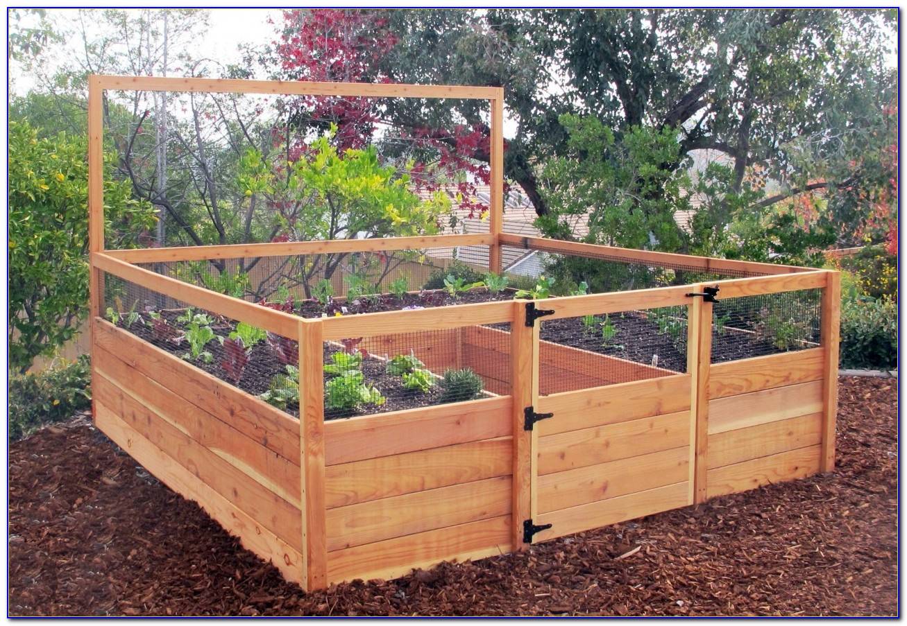Excellent Images Raised Garden Bed Tin Style