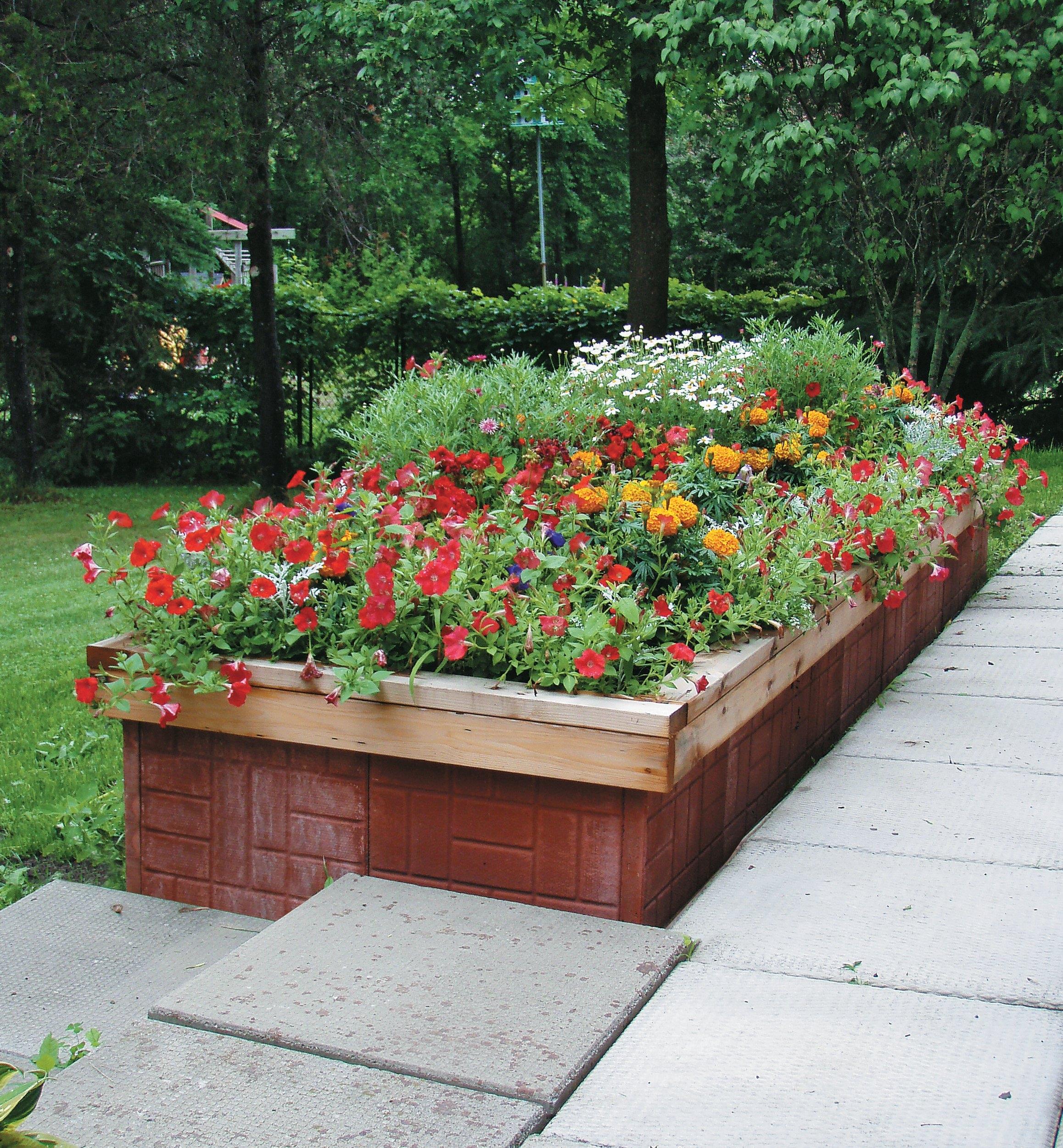 Raised Bed Flower Garden Design Ideas Raised Bed Garden Design