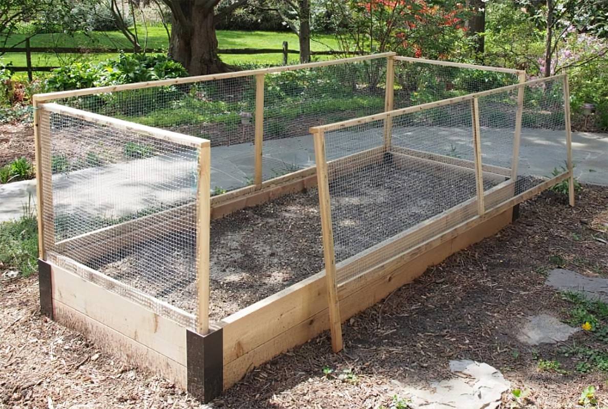 22 Raised Garden Bed Fence Ideas You Cannot Miss SharonSable